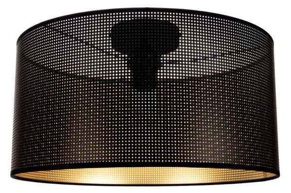Plafoniera ALDO 1xE27/60W/230V diametro 40 cm nero