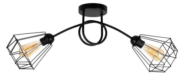 Lampadario a plafone DIAMENT 2xE27/60W/230V
