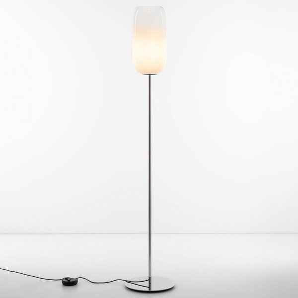 Lampada da terra Artemide, Gople, dimmerabile, Bianco, Soggiorno, Vetro, Design
