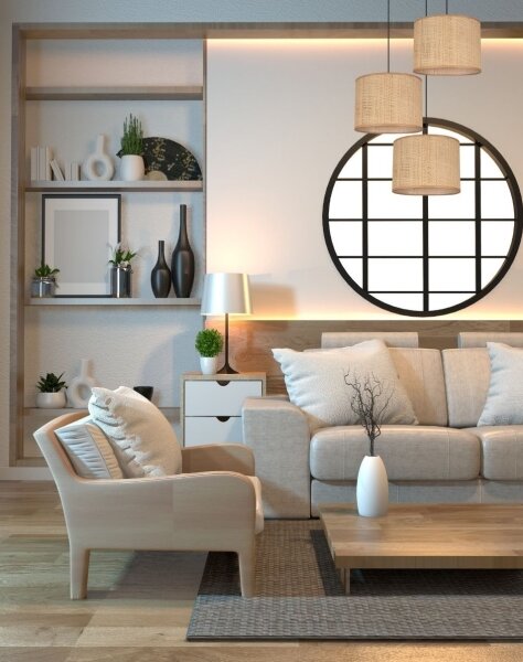 Lampadario a sospensione con filo IRMA 3xE27/60W/230V diametro 45 cm