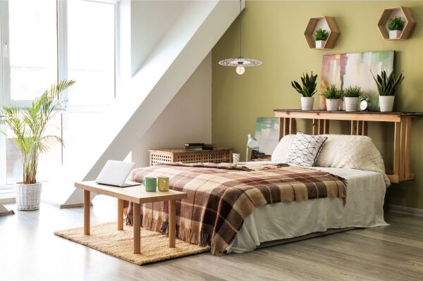 Lampadario a sospensione con filo FALCO 1xE27/60W/230V diametro 30 cm beige