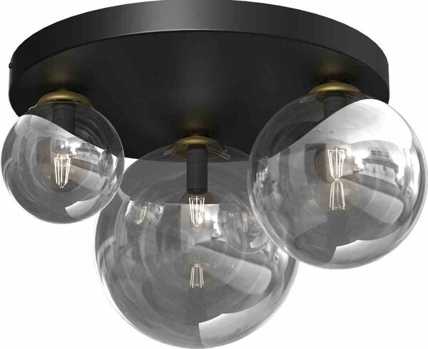 Milagro REFLEX MLP8417, plafoniera a LED, nero/oro
