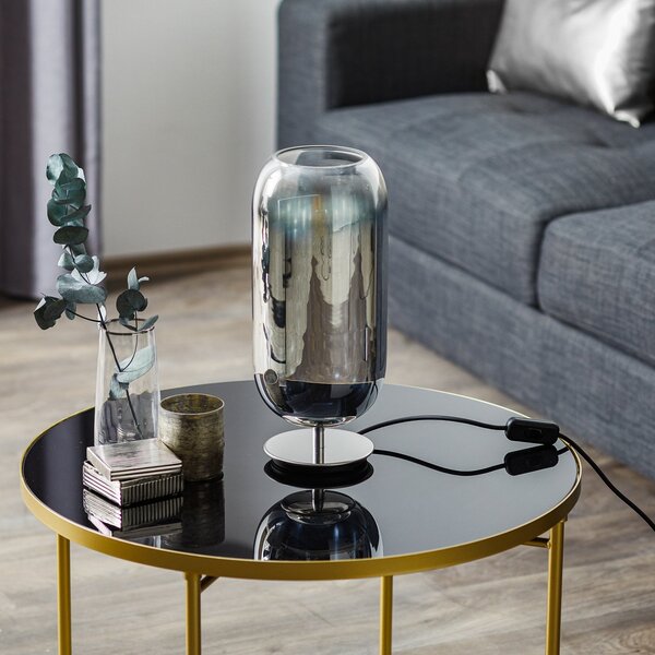 Lampade da tavolo Artemide, Gople Mini, Metallizzato, Soggiorno, Vetro, Design