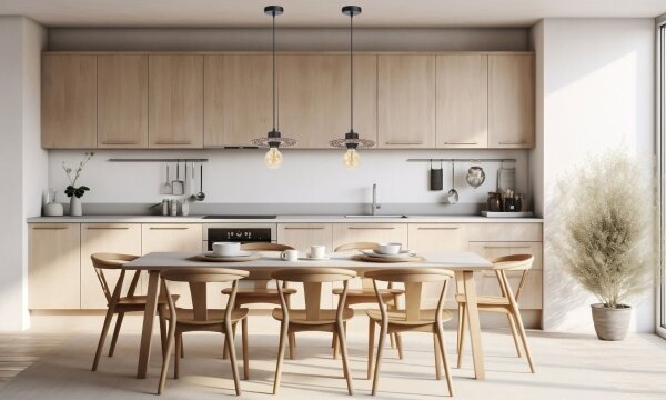 Lampadario a sospensione con filo FALCO 1xE27/60W/230V diametro 20 cm beige