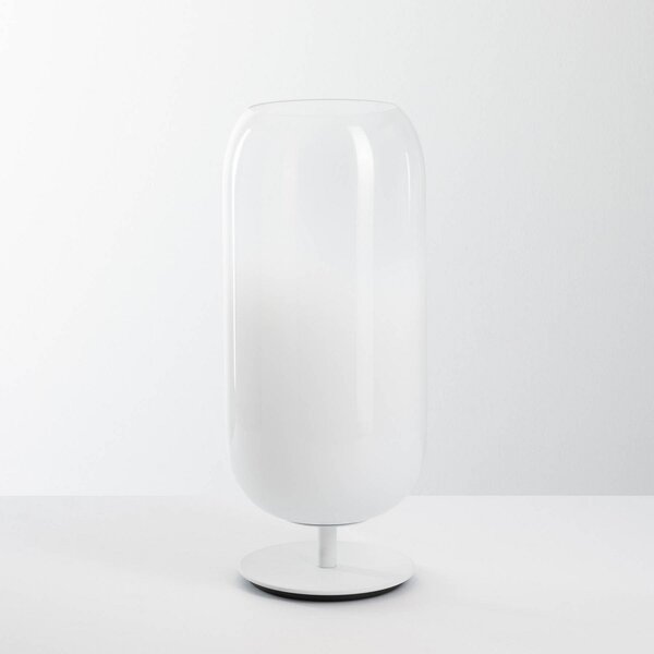 Lampade da tavolo Artemide, Gople Mini, Bianco, Soggiorno, Vetro, Design