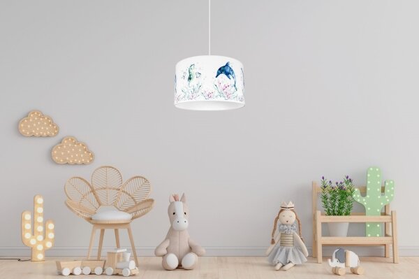 Lampadario per bambini OCEAN 1xE27/60W/230V