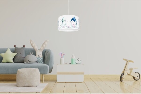 Lampadario per bambini OCEAN 1xE27/60W/230V