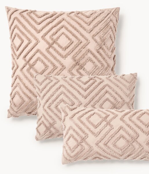 Federa in cotone percalle con design a ciuffi Phil