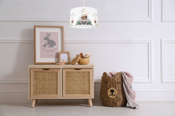 Lampadario per bambini BEARS 1xE27/60W/230V