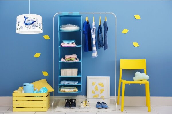 Lampadario per bambini OCEAN 1xE27/60W/230V