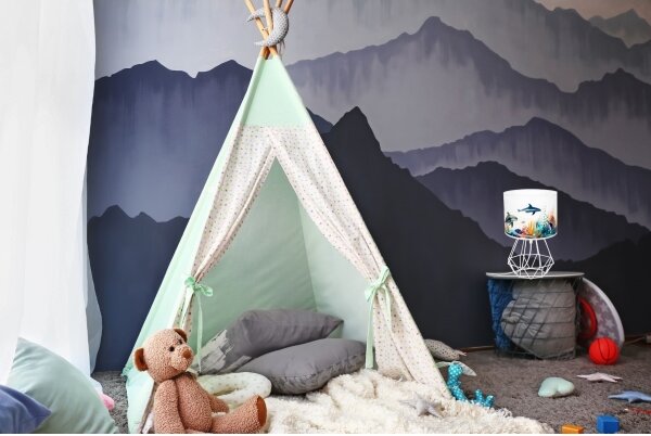 Lampada per bambini OCEAN 1xE27/60W/230V