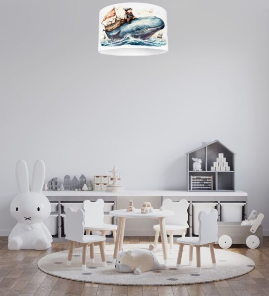 Plafoniera per bambini OCEAN 1xE27/60W/230V