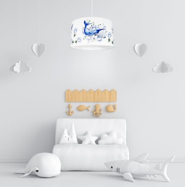 Lampadario per bambini OCEAN 1xE27/60W/230V