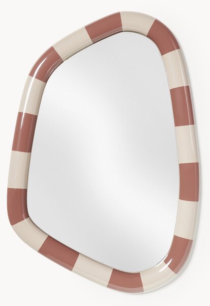 Specchio da parete organico Irina, alt. 86 cm