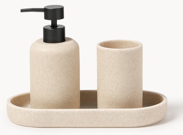 Set di 3 accessori da bagno Kyle