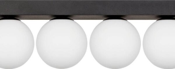 Zuma Line 1202 - Plafoniera SFERA 5xG9/8W/230V nero