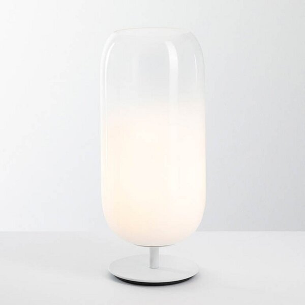Lampade da tavolo Artemide, Gople, Bianco, Soggiorno, Vetro, Design
