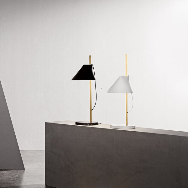 Lampade da tavolo Louis Poulsen, Yuh Brass, dimmerabile, Nero, Camera da letto, Metallo, Design