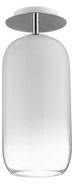 Plafoniera Artemide, Gople, dimmerabile, Bianco, Soggiorno, Vetro, Design