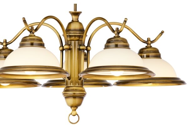 Jupiter - 15 - OZ-5 - Lampadario OPALE 5xE27/60W/230V