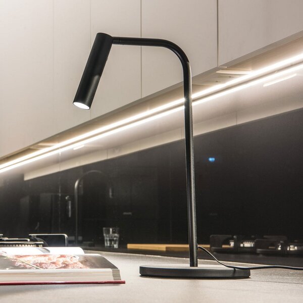 Lampade da tavolo SLV, Karpo, dimmerabile, Nero, Studio / Ufficio, Metallo, Moderno