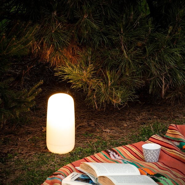Lampade da tavolo Artemide, Gople, dimmerabile, Bianco, Soggiorno, Plastica, Design