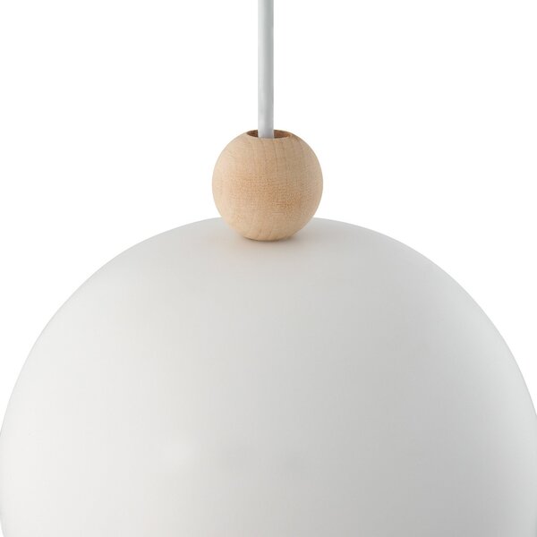 Lampada a sospensione Nordlux, Gaston, dimmerabile, Bianco, Sala da pranzo, Metallo, Scandinavo