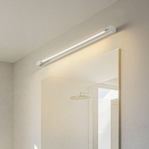 Applique da parete Jora Arcchio, Bianco / Opale, Bagno, Alluminio, Moderno, Applique