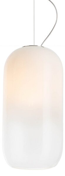 Lampada a sospensione Artemide, Gople Mini, dimmerabile, Bianco, Soggiorno, Vetro, Design