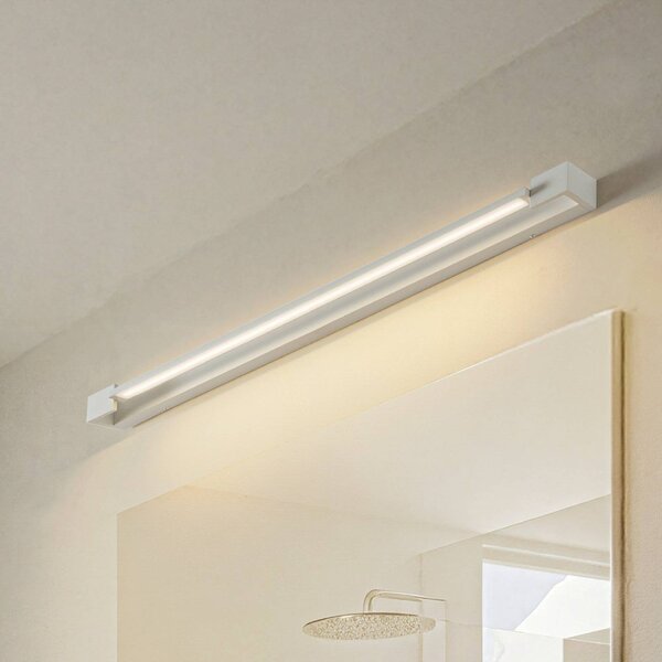 Applique da parete Jora Arcchio, Bianco / Opale, Bagno, Alluminio, Moderno, Applique
