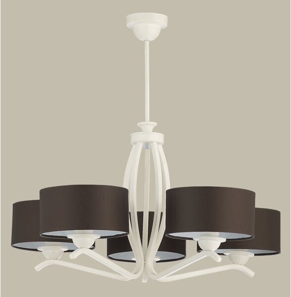 Jupiter 1192 - Lampada a sospensione KASZMIR 5xE27/60W/230V