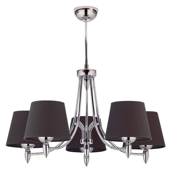 Jupiter 1255 - GX 5 - Lampadario a sospensione con supporto rigido GALAXY 5xE27/60W/230V