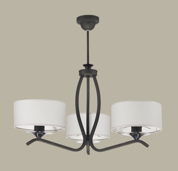 JUPITER 1278-KS3G - Lampadario KASZMIR 3xE27/60W