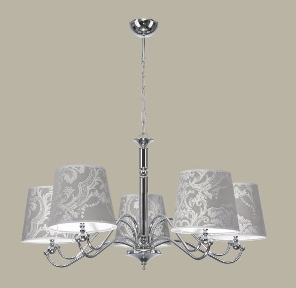 JUPITER 1289-VS5 - Lampada a sospensione VENUS 5xE27/60W
