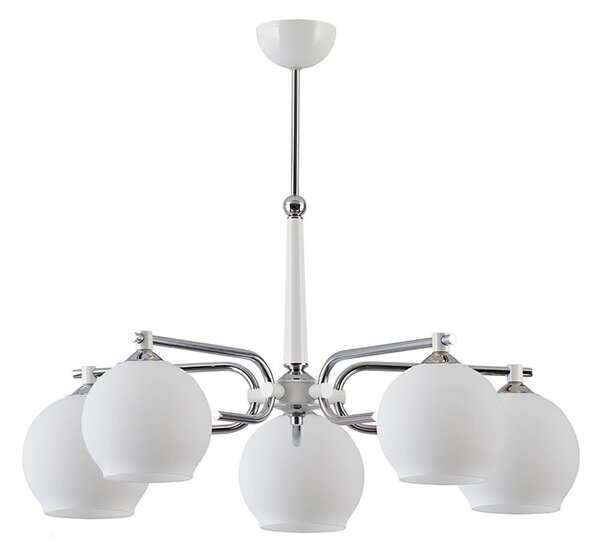 Jupiter 1399 - AX 5 B - Lampadario a sospensione con supporto rigido AXEL 5xE27/60W/230V