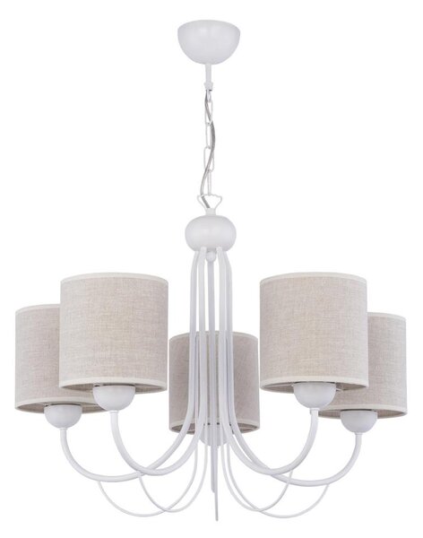 Jupiter 1480 - Lampadario con catena KASKADA 5xE27/60W/230V