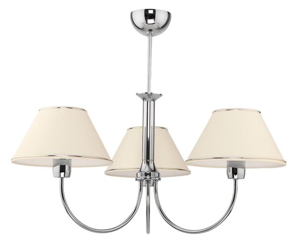 Jupiter 1579 - BG 3 CH - Lampadario a sospensione con supporto rigido BEGAMO 3xE27/60W