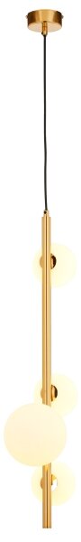 Jupiter 1921 - Lampadario a sospensione con filo TAIDA 4xG9/40W/230V ottone