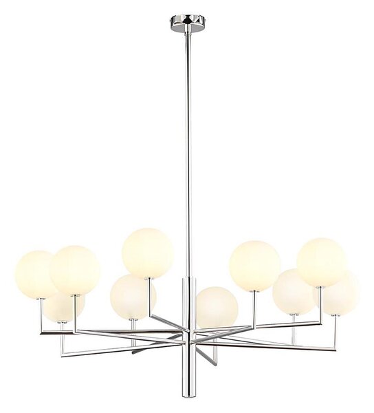 Jupiter 1936 - Lampadario su palo FEME 10xG9/40W/230V cromo lucido