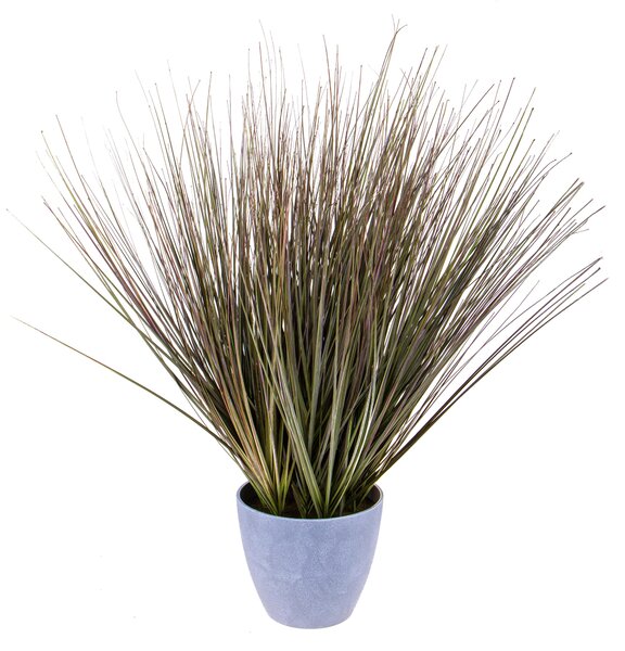 Pianta Artificiale di Beargrass in Vaso Altezza 78 cm Verde