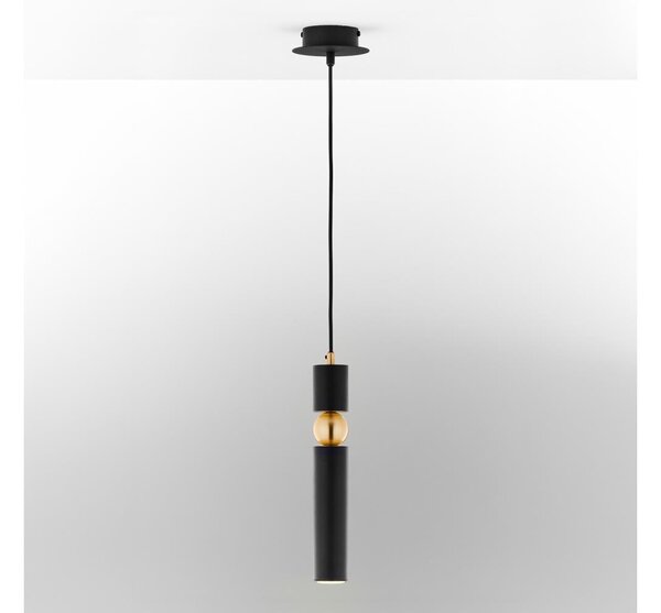 Jupiter 2003 - Lampadario a sospensione con filo ALAS 1xGU10/10W/230V nero/oro