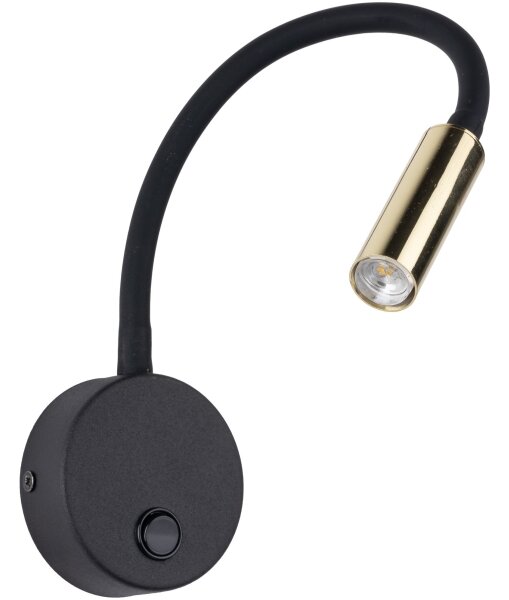Applique LAGOS 1xG9/3W/230V nero/oro