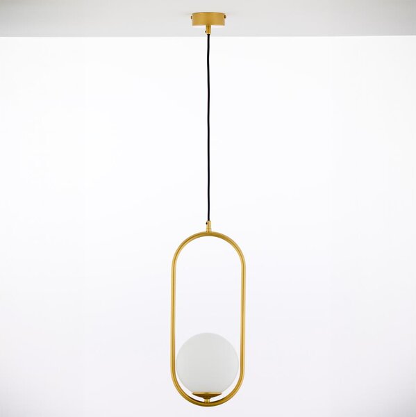 Jupiter 2042 - Lampadario a sospensione con filo IGON 1xE14/40W/230V oro