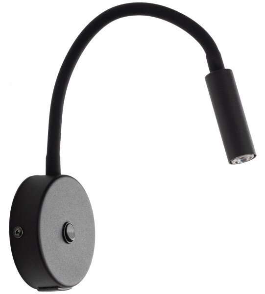Lampada da parete con USB port LAGOS 1xG9/3W/5V nero