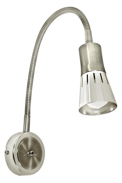 Lampada flessibile ARENA 1xE14/40W/230V cromo