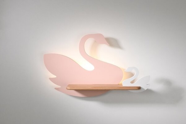 Applique LED per bambini con mensola SWAN LED/5W/230V
