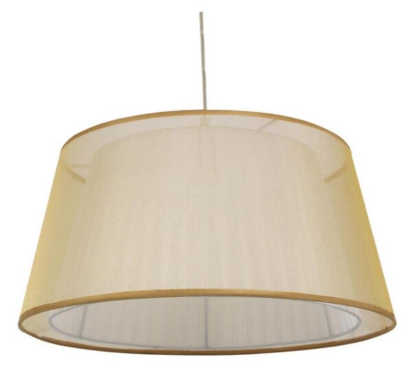 Lampadario su filo CHARLIE 1xE27/60W/230V beige