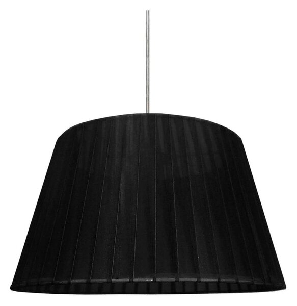 Lampadario su corda TIZIANO 1xE27/60W/230V nero