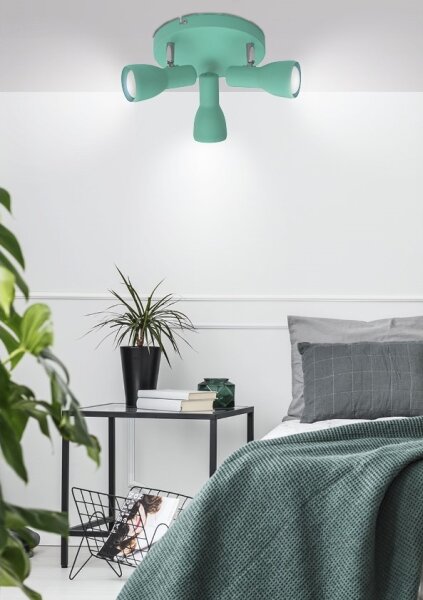 Luce Spot PICARDO 3xE14/40W/230V turchese