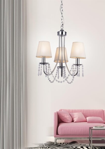 Lampadario su catena RUTI 3xE14/40W/230V